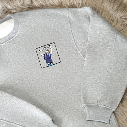 Custom Portrait Sweatshirt, Father's Day Gift, Gift For Dad