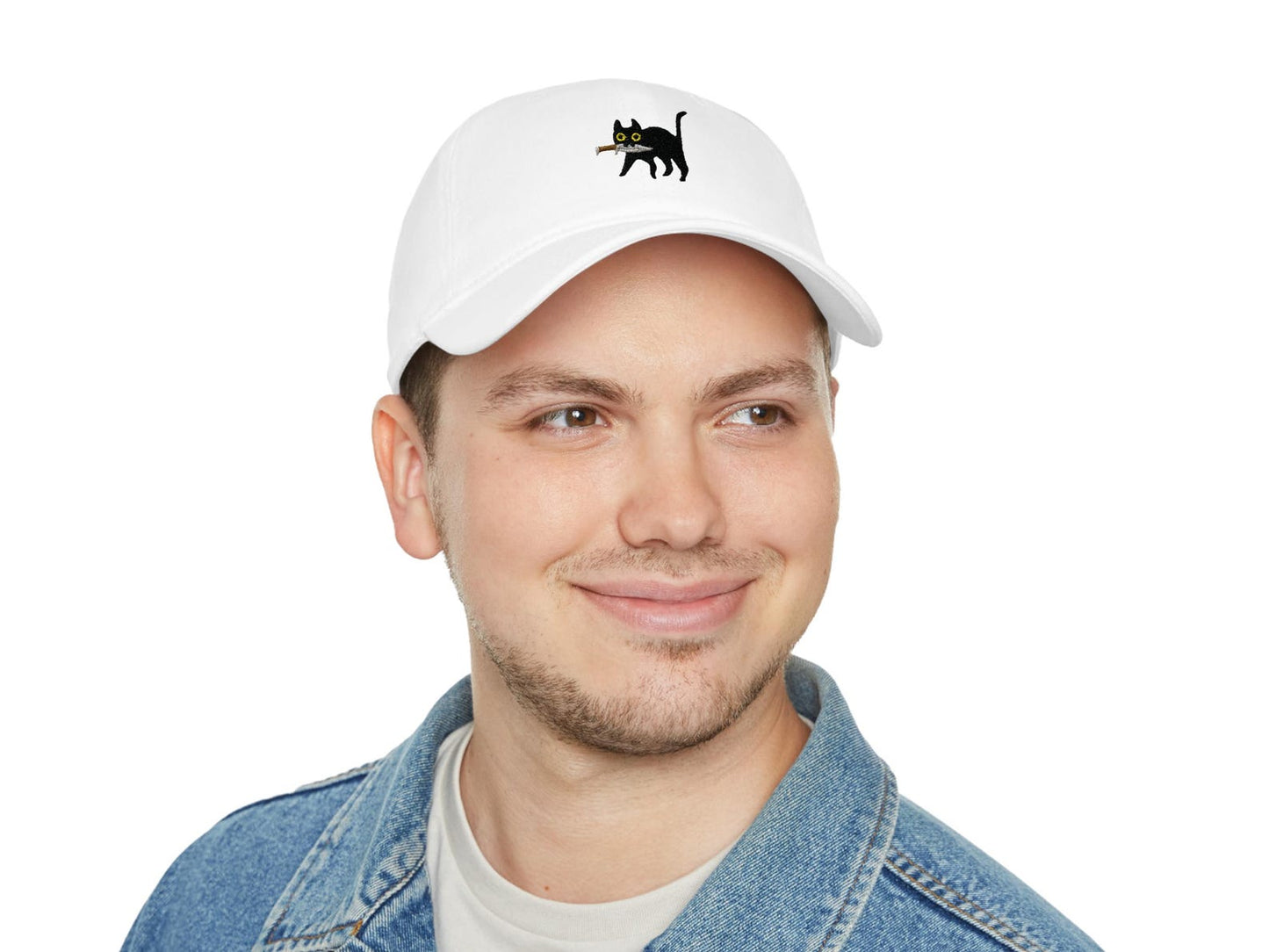 Funny Cat Embroidery Hat, Gift For Pet Parents