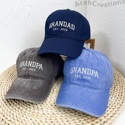 Grandpa Embroidered Hat