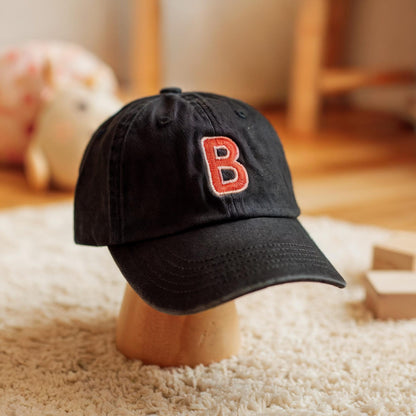 Custom Embroidered Letter Cap, Father's Day Ideas