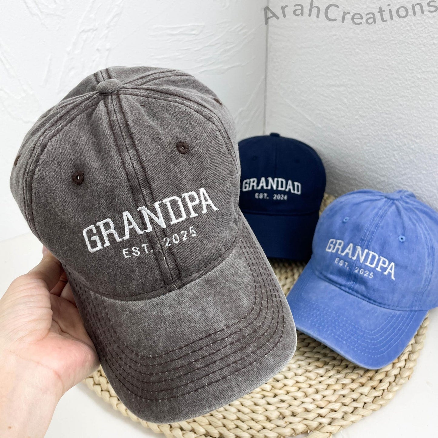 Grandpa Embroidered Hat