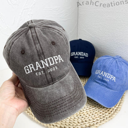 Grandpa Embroidered Hat
