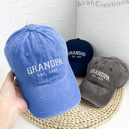 Grandpa Embroidered Hat
