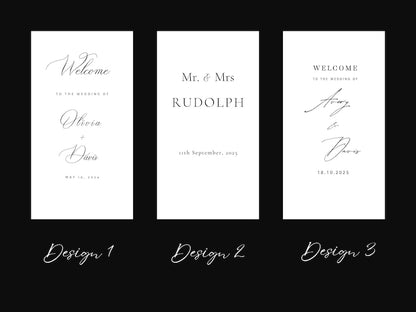 Custom Sheer Wedding Sign, Wedding Backdrop, Voile Wedding Banner, Organza Wedding Sign