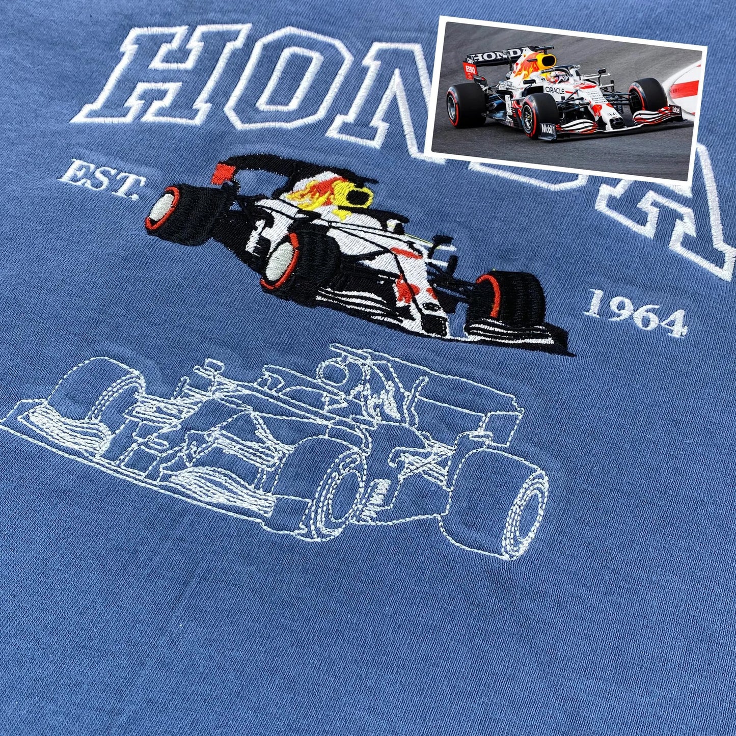 Custom Vintage Car Embroidered Sweatshirt, Gift For Car Lovers