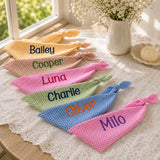 Custom Embroidered Pet Bandana