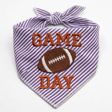 Personalized Game Day Dog Bandana