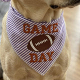 Personalized Game Day Dog Bandana