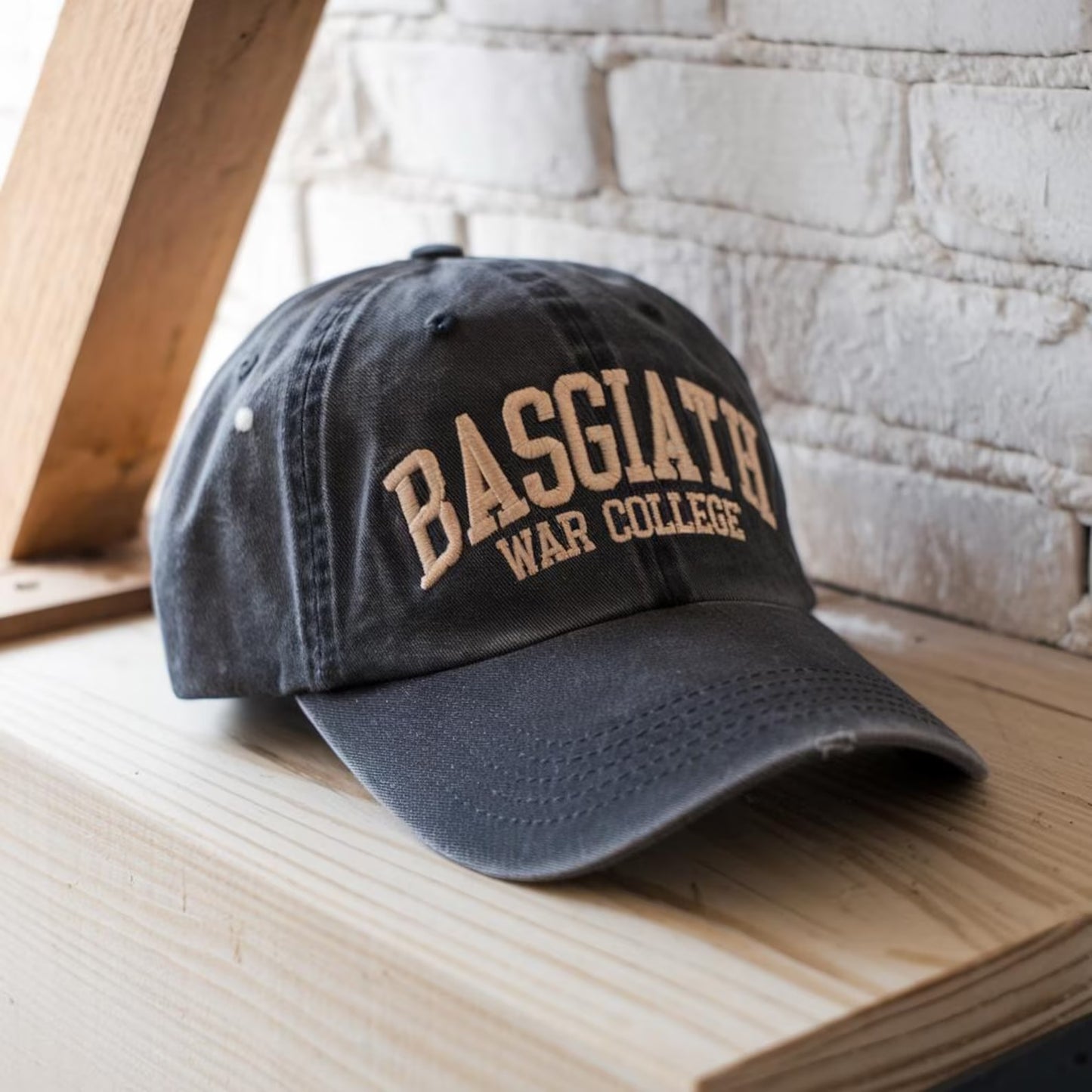 Basgiath War College Embroidered Hat, Fourth Wing Embroidered Hat, Xaden Riorson, Dragon Rider Hat