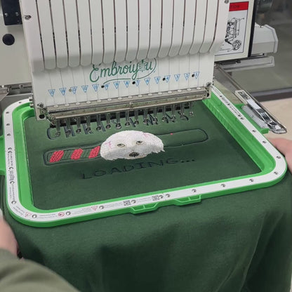 Custom Embroidered Christmas Pet Sweatshirt, Gift For Pet Owners