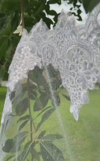 Custom Sheer Wedding Sign, Wedding Backdrop, Voile Wedding Banner, Organza Wedding Sign